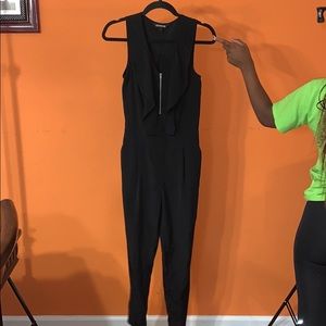 Express black jump suit